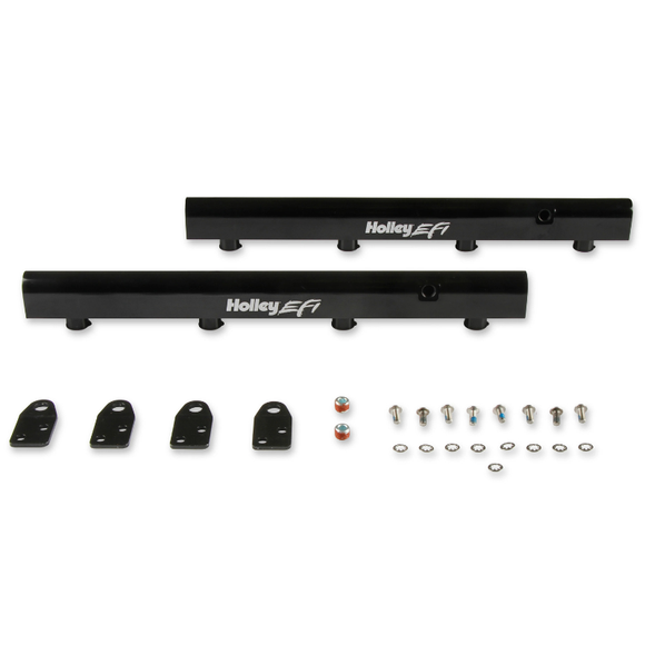 Holley EFI Hi-Flow Billet Fuel Rails for Coyote Engines – Burton-Racing