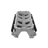 Holley EFI GM LS1/2/6 Hi-Ram Lower Manifold Base Only - Silver