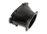 Holley EFI Billet Aluminum LS Front-Feed Lo-Ram 105mm Throttle Body Adapter - Black Finish