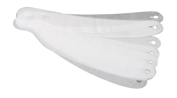 Clear Helmet Face Shield Tear-Offs Pro Series 2MM (Pack of 20
