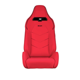 Viper X Series Sport Seats - Red Jacquard (Black Piping)