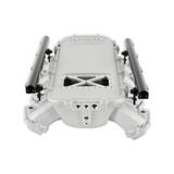 Holley EFI GM Gen V LT Ultra Lo-Ram Manifold Kit & Port Injection Fuel Rails - Silver