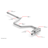 APR Volkswagen Tiguan MK2 (FWD) 18-24 Catback Exhaust System