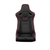 Elite-R Series Fixed Back Bucket Seat - Black Polo Cloth
