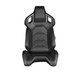 Alpha X Series Sport Seats - Black Leatherette (Carbon Inserts)