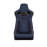 Elite-R Series Sport Seats – Blue Jacquard (Black Stitching/Black Piping)