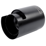 Dinan Double-Walled 4.5" Clamp-On Exhaust Tip - 3.25" Inlet (Black Ceramic)