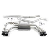 Dinan BMW M40i X3/X4 Valved Cat-Back Exhaust - Black Tips