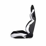 Orue Series Sport Seats - White Diamond (Black Stitching)
