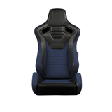 Elite-S Series Sport Seats - Black Leatherette