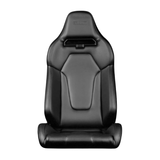 Viper X Series Fixed Back Bucket Seat - Black Leatherette