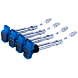 APR Ignition Coil & Spark Plug Kit - 4x (MS100210 / Z1003101) (2.0T EA113, EA888.1, EA888.2) - Blue