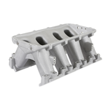 Holley EFI GM LS7 Hi-Ram Lower Manifold Base Only - Silver