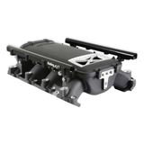 Holley EFI GM Gen V LT Ultra Lo-Ram Manifold Kit & Port Injection Fuel Rails - Black