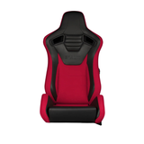 Elite-S Series Sport Seats - Black Leatherette