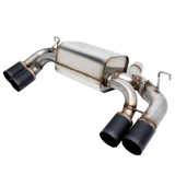Dinan BMW M2 16-18 Free Flow Axle-Back Exhaust - Black Tips