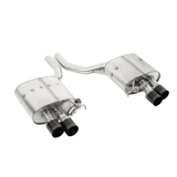 Dinan BMW 550i 11-16 Free Flow Axle-Back Exhaust - Black Tips