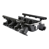 Holley EFI GM Gen V LT Ultra Lo-Ram Manifold Base & Port Injection Fuel Rails - Black Finish