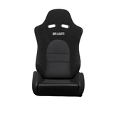 Advan Series Sport Seats - Black Jacquard (Black Alcantara Insert)