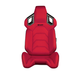 Alpha X Series Sport Seats - Red Polo Fabric (Black Stitching)