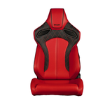 Orue Series Sport Seats - Red Diamond (Red Stitching)