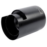 Dinan Double-Walled 4.5" Clamp-On Exhaust Tip - 3.25" Inlet (Black Ceramic)