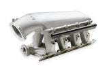 Holley EFI 8.2" SBF Ford Hi-Ram Manifold w/ 95mm LS TB Flange Top - Silver