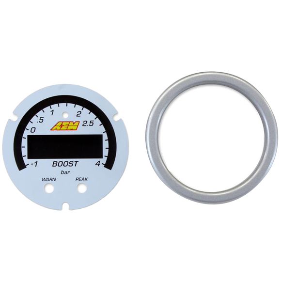 AEM 60PSI/4 BAR Boost Pressure Gauge Accessory Kit X-Series