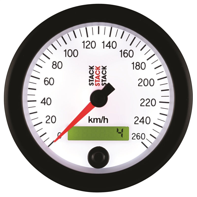 Stack Auto Meter Autometer Stack Instruments 88MM 0-260 KM/H Programmable Speedometer ...
