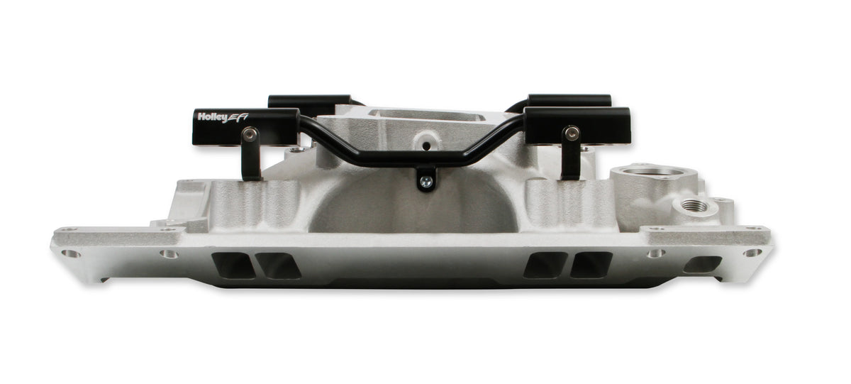 Holley EFI Chevy SBC L31 Vortec 4150 Single Plane Intake Manifold & Fu ...