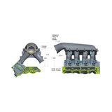 Holley EFI GM LT1 Hi-Ram Lower Manifold Base w/o Port Provisions
