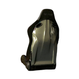 Falcon-S Composite Carbon Kevlar Shell Reclining Seats - Black Leatherette (Alcantara Inserts)