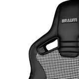 Elite V2 Series Sport Seats - Black & Houndstooth Cloth