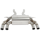 Dinan BMW M2 19-21 Free Flow Axle-Back Exhaust & X-Pipe - Black Tips