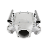 Holley EFI GM Gen V LT Ultra Lo-Ram Manifold Kit & Port Injection Fuel Rails - Silver