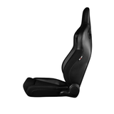 Elite V2 Series Sport Seats - Black PU (Black S374) - Low Base Version