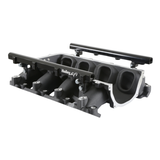 Holley EFI GM Gen V LT Ultra Lo-Ram Manifold Base & Port Injection Fuel Rails - Black Finish