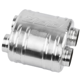 APR Premium Sound Absorption Muffler - 220X169X200, Dual, 2.5" In/Out