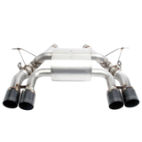 Dinan BMW M3/M4 15-20 Free Flow Axle-Back Exhaust - Black Tips