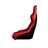 Falcon-R Composite FRP Bucket Seat - Red Cloth