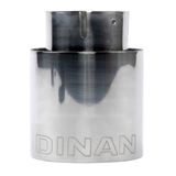 Dinan Double-Walled 4" Clamp-On Exhaust Tip - 3" Inlet (Polished)