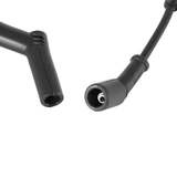 Holley EFI Camaro 10-15 6.2L Spark Plug Wire Set - Black/Black Boots (135 Degree)