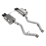 Dinan BMW M3 08-13 Free Flow Axle-Back Exhaust - Black Tips