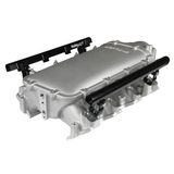 Holley EFI GM LS3/L92 Ultra Lo-Ram Manifold Kit Single Injector - Satin Finish