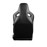 Elite V2 Series Sport Seats - Black & Black Stitching