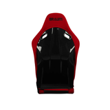 Falcon-S Composite FRP Reclining Seats - Red Jacquard