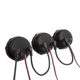 Holley EFI Voltage Gauge 0-18 volts - 2-1/16" Black Face