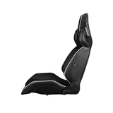 Alpha X Series Sport Seats - Black Leatherette