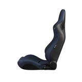 Elite Series Sport Seats - Blue Cloth (Black Stitching)