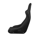Venom-R Series Fixed Back Bucket Seat - Black Cloth / Carbon Fiber